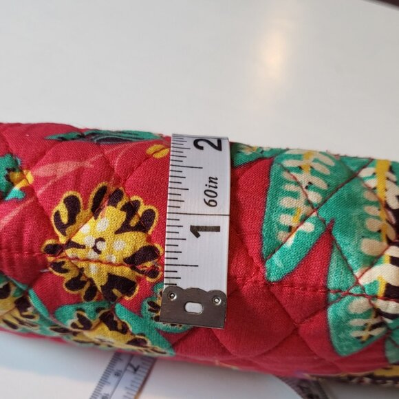 Vera Bradley Retired Rumba Pattern Case Pencil Makeup Pouch - Picture 12 of 16